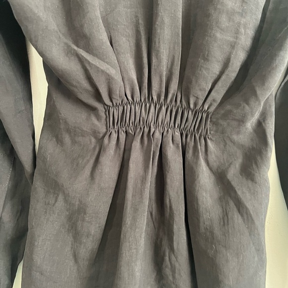 Zara Black Wrap Mini Dress with V-neckline. Size XS - Picture 11 of 17